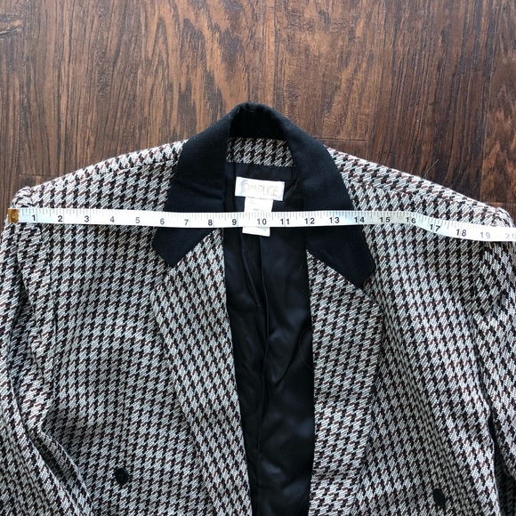 Vintage • 100% wool plaid blazer - Picture 9 of 11